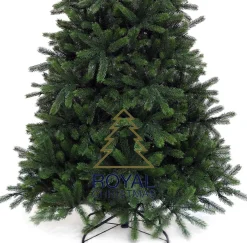 Royal Christmas - Kunstkerstboom - Ontario 100% Pe Premium - 210 Cm - 1583 - Takken - Groen Outlet