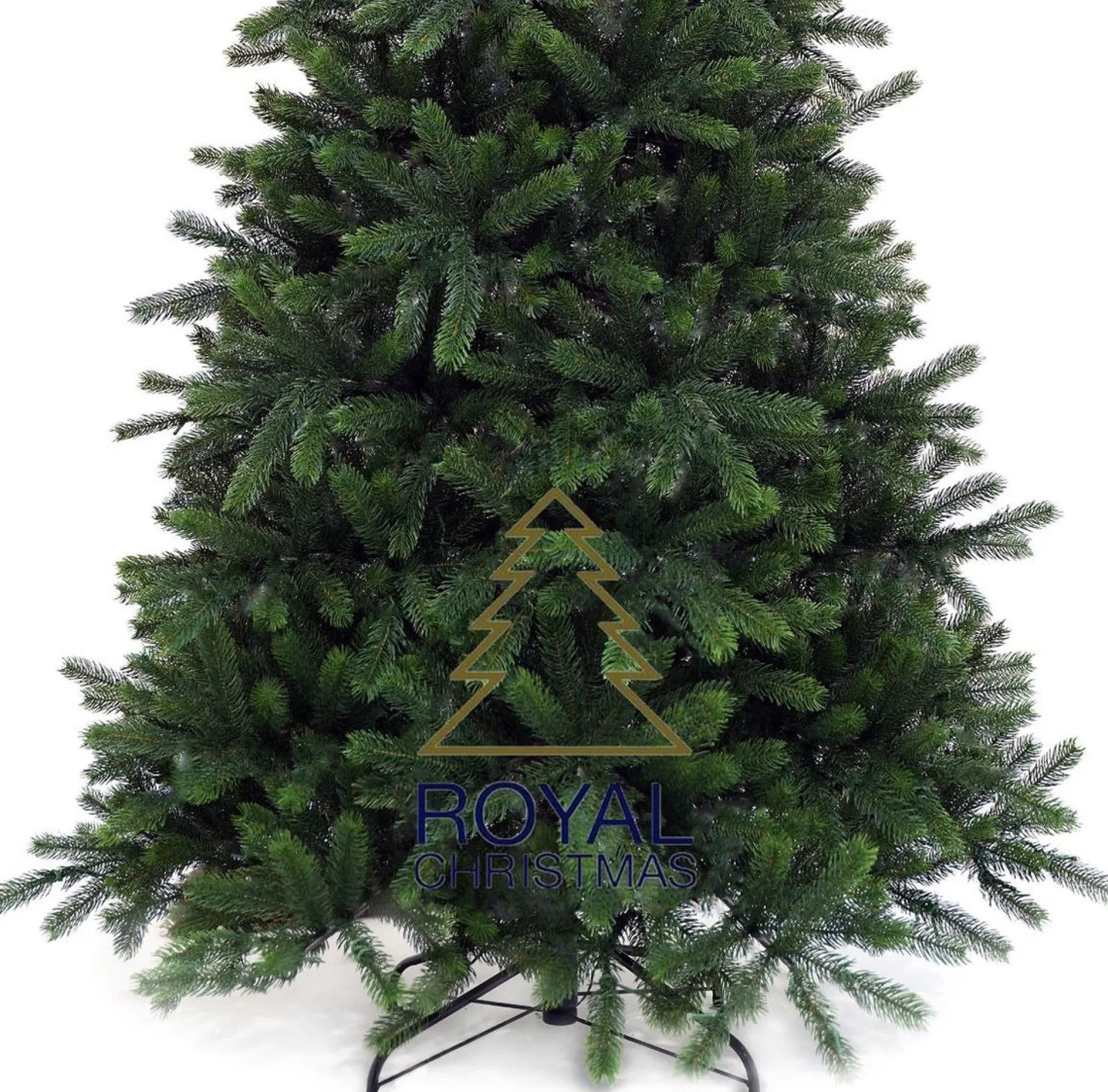 Royal Christmas - Kunstkerstboom - Ontario 100% Pe Premium - 210 Cm - 1583 - Takken - Groen Outlet