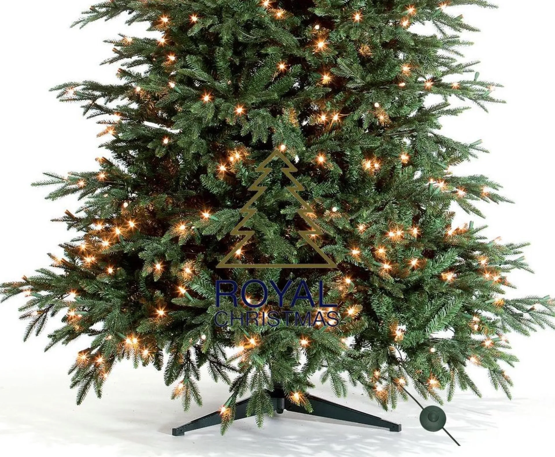 Royal Christmas - Kunstkerstboom - Delaware Pe / Pvc Deluxe - 700 Led Lampjes - 240 Cm - 5817 Takken - Groen Cheap