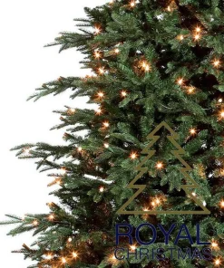 Royal Christmas - Kunstkerstboom - Delaware Pe / Pvc Deluxe - 700 Led Lampjes - 240 Cm - 5817 Takken - Groen Cheap