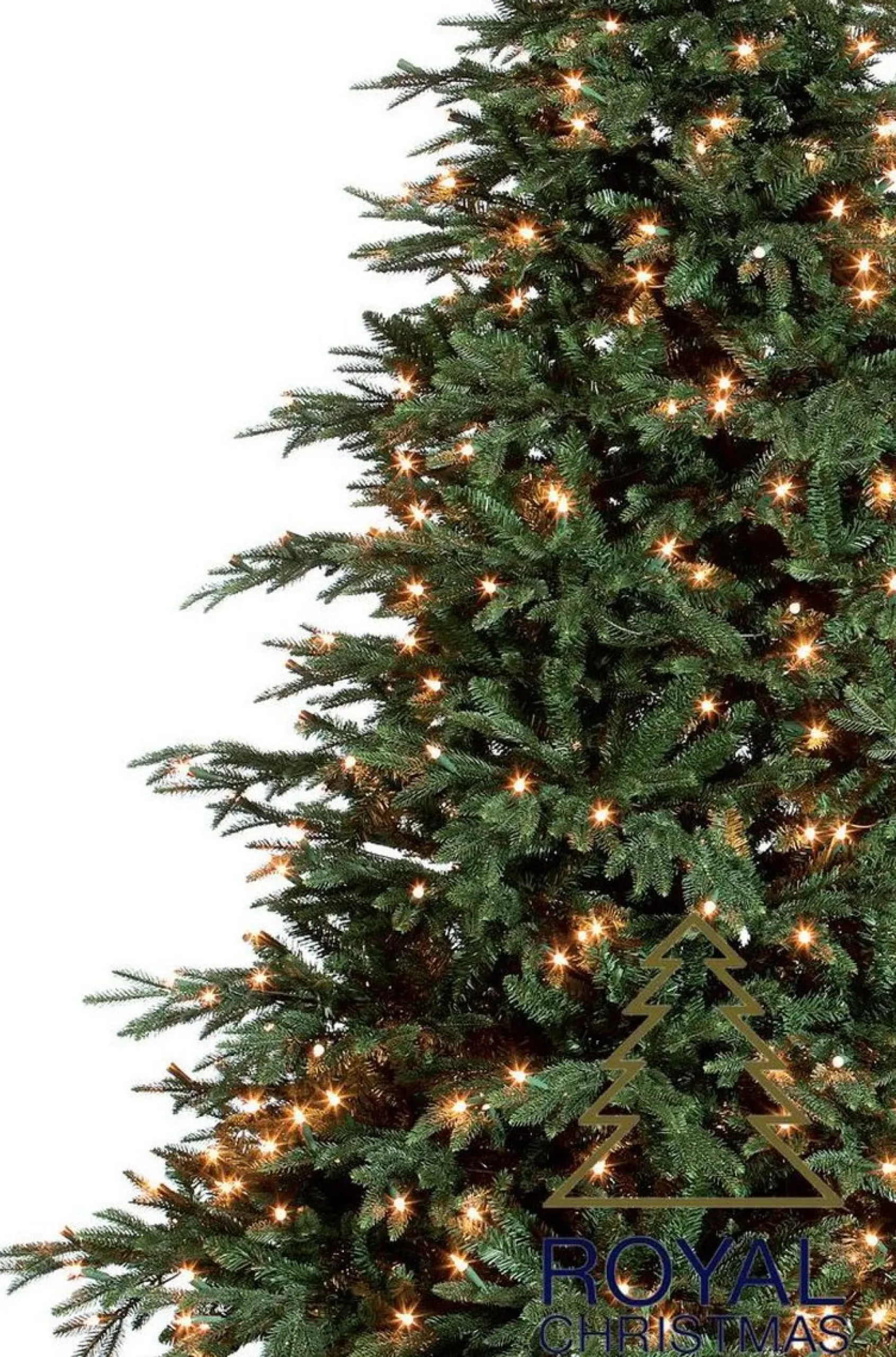 Royal Christmas - Kunstkerstboom - Delaware Pe / Pvc Deluxe - 700 Led Lampjes - 240 Cm - 5817 Takken - Groen Cheap