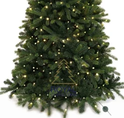 Royal Christmas - Kunstkerstboom - Bogota Pe / Pvc Smart - 400 Led Lampjes - 210 Cm - 1687 Takken - Groen Online