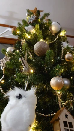 Royal Christmas - Kunstkerstboom - Bogota Pe / Pvc Smart - 400 Led Lampjes - 210 Cm - 1687 Takken - Groen Online