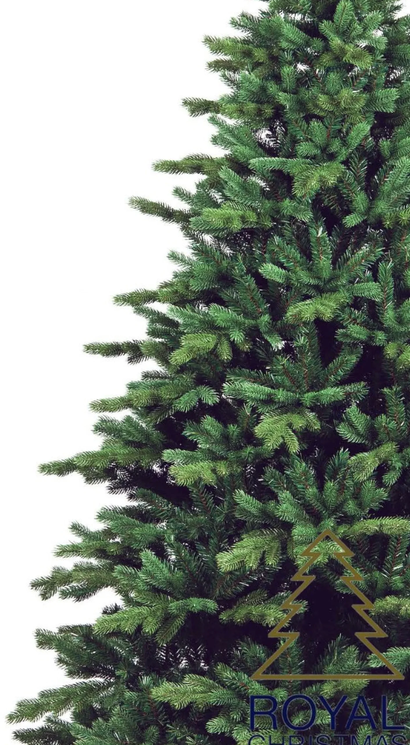 Royal Christmas - Kunstkerstboom - Spitsbergen Premium Pe/Pvc 2480 Takken Groen 270 Cm Clearance