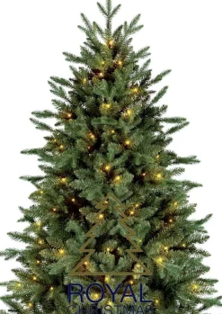 Royal Christmas - Kunstkerstboom - Arkansas Inclusief Smart Led Verlichting - 250 Lampjes - Groen 210 Cm Cheap