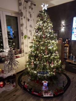 Royal Christmas - Kunstkerstboom - Bogota Pe / Pvc Premium 180 Cm - 1131 Takken - Groen - Zonder Verlichting Discount