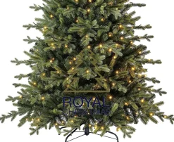 Royal Christmas - Kunstkerstboom - Norway Spruce Pe/Pvc - 450 Led Lampjes - Fbu - 210 Cm Online