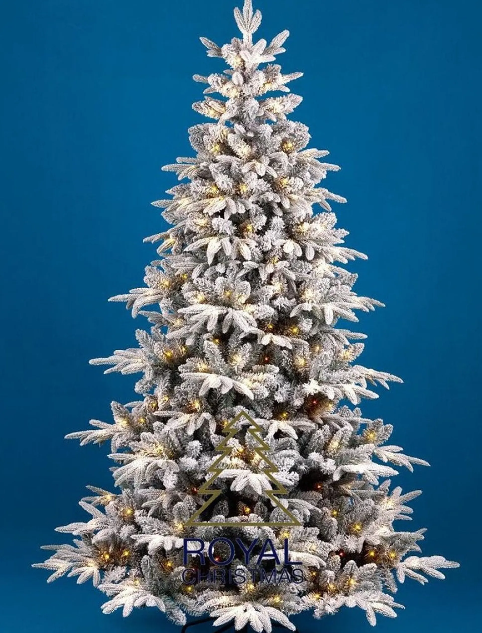 Royal Christmas - Kunstkerstboom - Gillam Pe / Pvc Sneeuw Smart - 350 Led Lampjes - 210 Cm - 1303 Takken Outlet