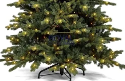 Royal Christmas - Kunstkerstboom - Spitsbergen Groen Met Led-Verlichting - Inclusief Smart Adapter 240 Cm Outlet