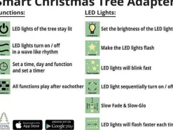 Royal Christmas - Kunstkerstboom - Spitsbergen Groen Met Led-Verlichting - Inclusief Smart Adapter 240 Cm Outlet