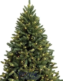Royal Christmas - Kunstkerstboom - Washington Deluxe Led - 240Cm - Snelle Opbouw - 630 Led Lampjes Outlet