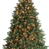 Royal Christmas - Kunstkerstboom - Oregon Deluxe Pvc Met Warm Led - Snel Opgebouwd - Hoogte 180 Cm - 300 Warm Led Lampjes - 794 Takken Online