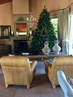 Royal Christmas - Kunstkerstboom - Oregon Deluxe Pvc Met Warm Led - Snel Opgebouwd - Hoogte 180 Cm - 300 Warm Led Lampjes - 794 Takken Online