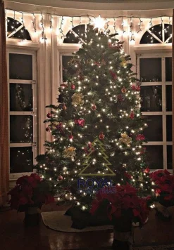 Royal Christmas - Kunstkerstboom - Oregon Deluxe Pvc Met Warm Led - Snel Opgebouwd - Hoogte 180 Cm - 300 Warm Led Lampjes - 794 Takken Online