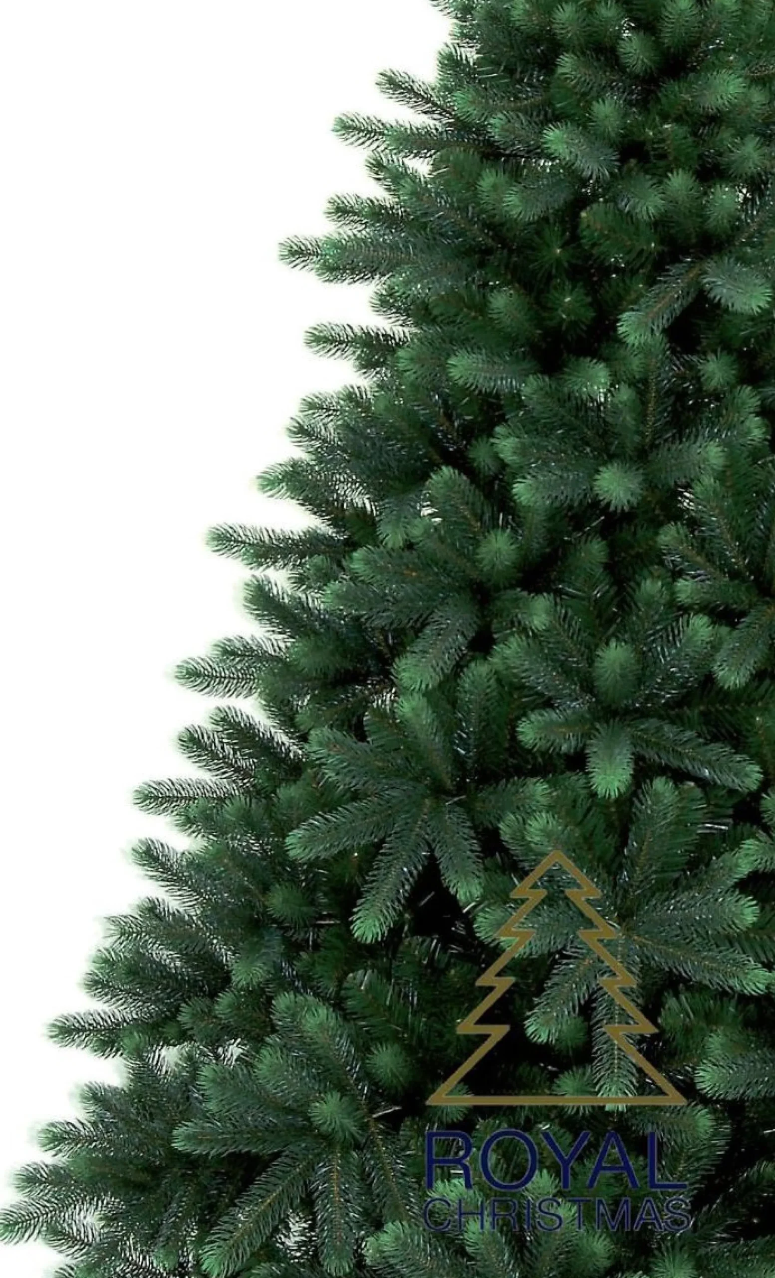 Royal Christmas - Kunstkerstboom - Hawaii Nordmann Deluxe 100% Pe - 210 Cm - Groen 1823 Takken Shop
