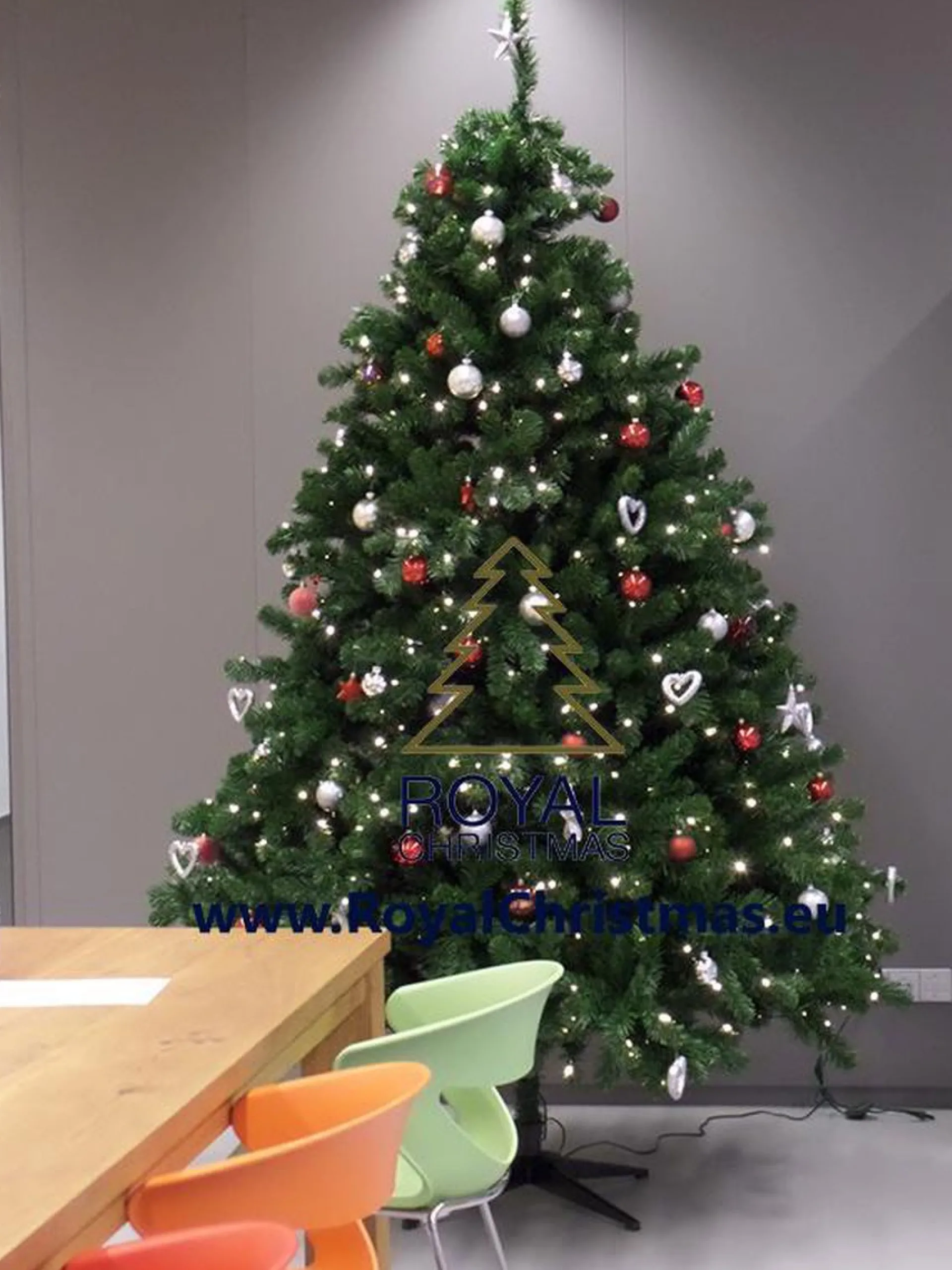 Royal Christmas - Kunstkerstboom - Oregon Deluxe Pvc - 210Cm - 1090 Takken - Groen Discount