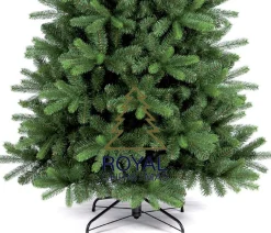 Royal Christmas - Natuurlijke Kunstkerstboom - Bergen Pe / Pvc Premium 210 Cm - 1139 Takken Groen Store