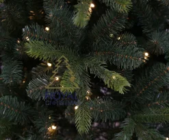 Royal Christmas - Natuurlijke Kunstkerstboom - Bergen Pe / Pvc Premium - Smart 350 Led Lampjes - 210 Cm - Groen 1139 Takken Hot
