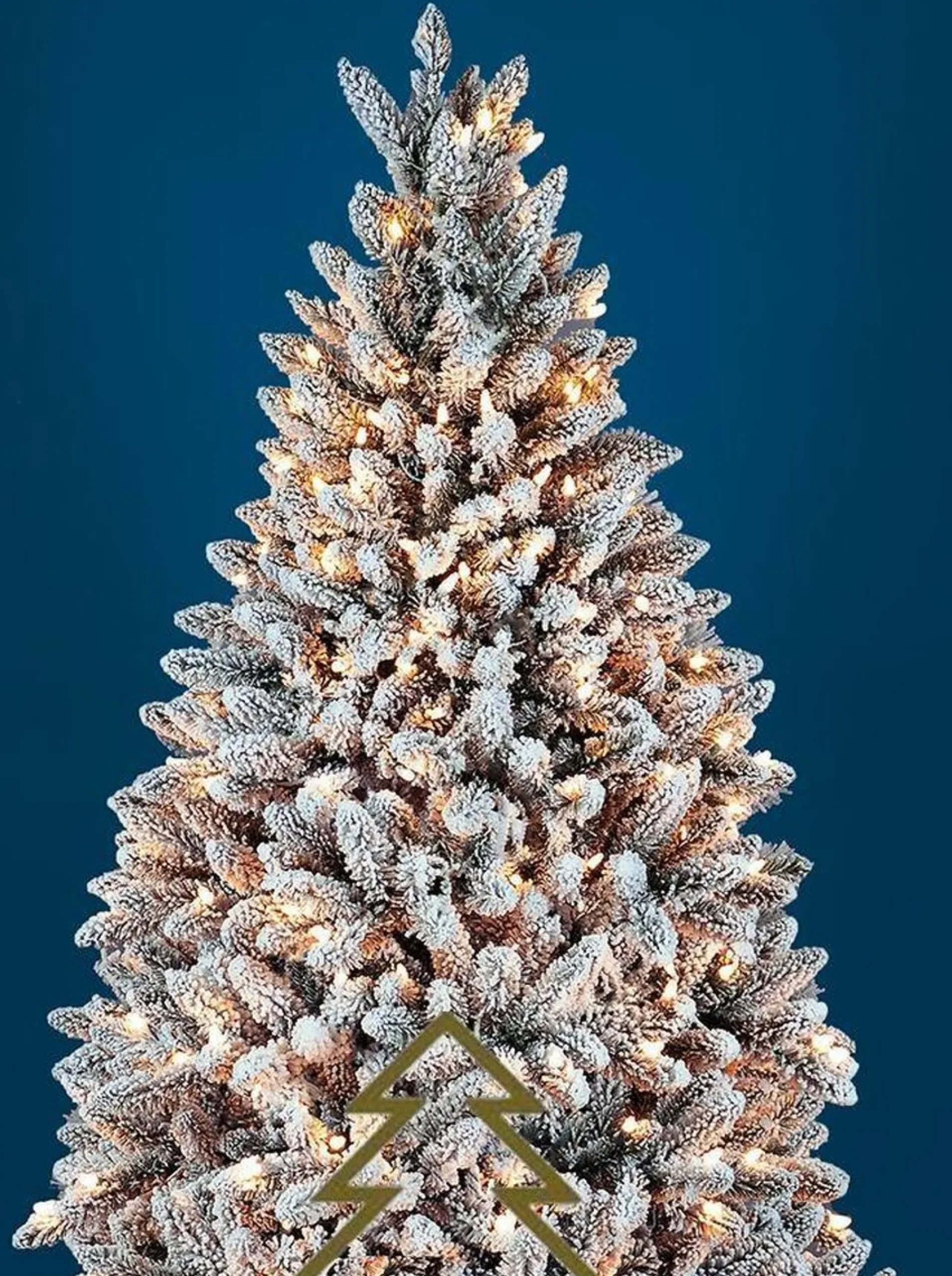 Royal Christmas - Sneeuw Kunstkerstboom - Flock Tree Deluxe - 500 Led Lampjes - Pvc 1658 Takken 210 Cm Cheap