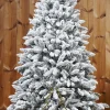 Royal Christmas - Sneeuw Kunstkerstboom - Pvc Flock Tree Deluxe - Frosted Pine - 210 Cm Flash Sale