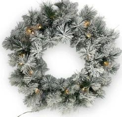 Royal Christmas Kerstkransen> Kerstkrans Chicago O150 Cm | Inclusief Led-Verlichting