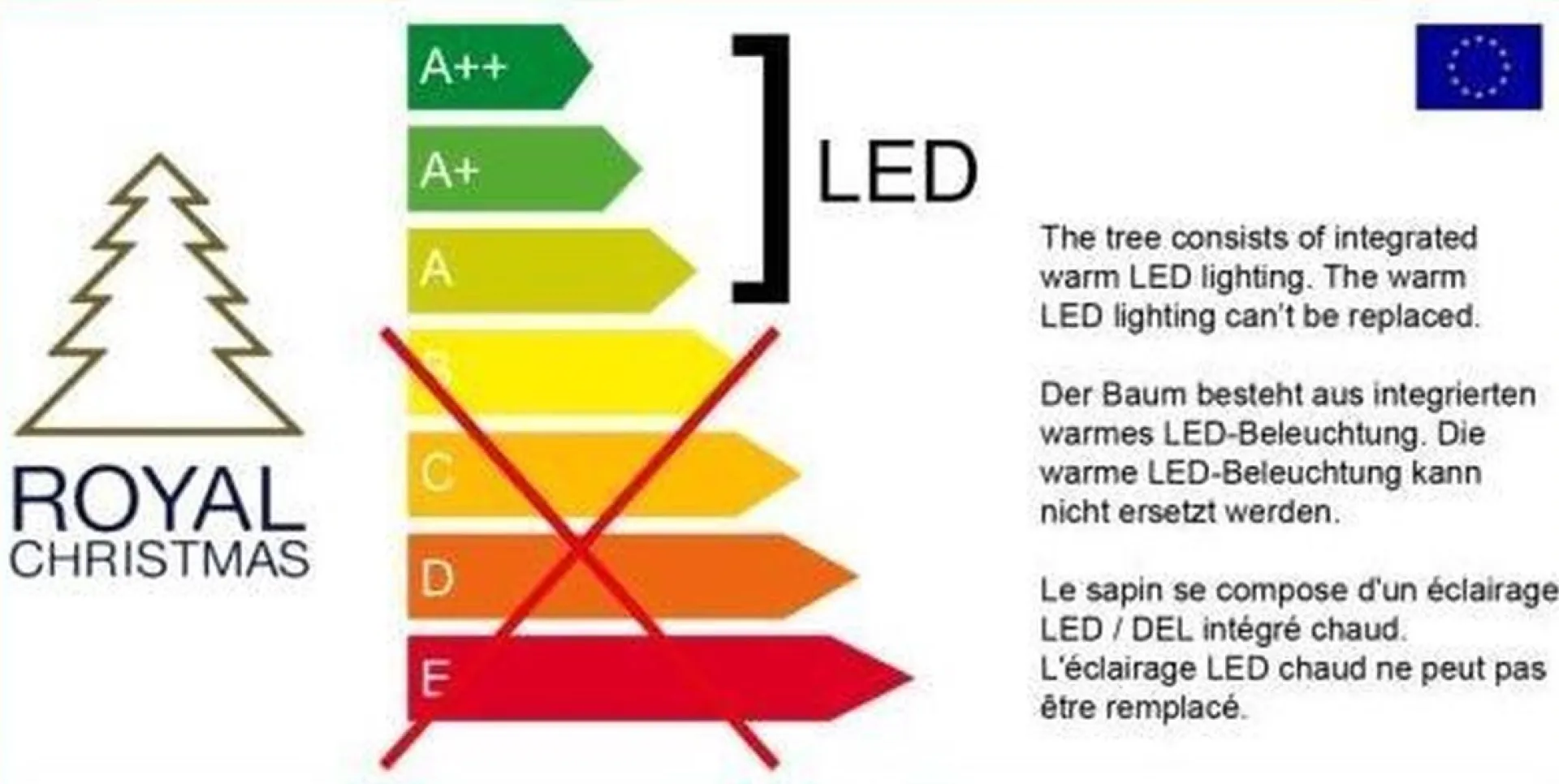 Royal Christmas Kunstkerstboom Montana Slim 225 Cm | Slank Model Met Led-Verlichting Shop