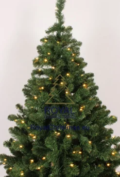 Royal Christmas t - Nepkerstboom Dakota - Lengte 180 Cm - Met 250 Geintegreerd Warm Led Lampjes - 498 Takken Outlet