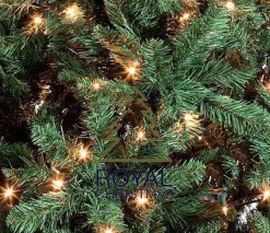 Royal Christmas t - Nepkerstboom Dakota - Lengte 180 Cm - Met 250 Geintegreerd Warm Led Lampjes - 498 Takken Outlet