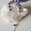CrystalDesign Kerstkransen>Rozenkrans - Tientje - Paternoster, Gemaakt Met O.A. Swarovski Kristallen En Amethist Kralen (Gebedssnoer, Kerst, Eerste Communie, Geloof, Ketting, Hanger, Kruisteken, Kruis, Meditatie, Mediteren, Gebed, Gebeden, Spiritueel)