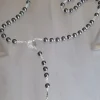 CrystalDesign Kerstkransen>Rozenkrans, Paternoster Gemaakt Met Hematiet En Kristallen Van Swarovski, Gebedssnoer, Rozenkransgebed, Kruisteken, Meditatie, Spiritueel, Geloof, Geloofsteken, Cadeau, Ketting, Kruis, Gebed, Gebedssnoer, Gebedsketting, Kerstpakket Cadeau