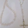 CrystalDesign Kerstkransen>Rozenkrans, Paternoster Gemaakt Met Rozenkwarts Kralen En Kristallen Van Swarovski, Gebedssnoer, Rozenkransgebed, Kruisteken, Meditatie, Spiritueel, Geloof, Geloofsteken, Cadeau, Ketting, Kruis, Gebed, Gebedssnoer, Gebedsketting, Kerstpakket Cadeau