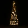 Christmas United Santa's Tree Kerstboom - Zwart/Koper 60 Led Lampjes - 32,5 Cm Outlet