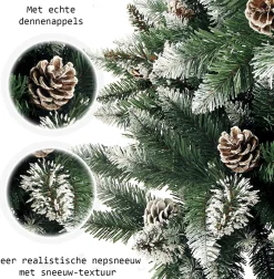 Sens Design Kerstboom Kunststof - Kunstkerstboom - Met Sneeuw - 120Cm Discount
