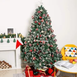 Sens Design Kerstboom Kunststof - Kunstkerstboom - Met Sneeuw - 120Cm Discount