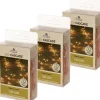Anna's Collection Set Van 3X Stuks Cascade Draadverlichting Lichtsnoer Met 100 Lampjes Warm Wit Met 10 Lichtdraden - Kerstverlichting Cheap