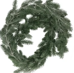 Merkloos Guirlandes>Set Van 2X Stuks Groene Dennentakken Dennenslinger Kerstslinger 180 Cm - Kerstslingers/Dennen Guirlandes