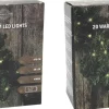 Merkloos Guirlandes>Set Van 2X Stuks Kerst Dennenslinger/Dennenguirlande Groen Met Verlichting 270 Cm - Kerstverlichting - Guirlandes Kerstversiering