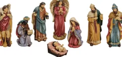 G. Wurm Kerststallen>Set Van 8X Stuks Kerststal Beelden/Kerstbeelden 5 Tot 16 Cm