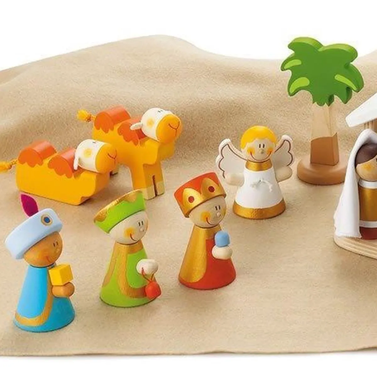 Sevi Kerststallen> Kerststal Hout 21-Delig