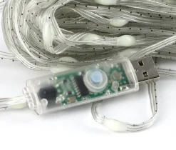 Solistech Slimme Led Lichtsnoer 10 Meter - Rgb - Individuele Lichtpuntjes Instellen - 100 Leds - App Bediening - Ip65 Waterbestendig - Veel Slimme Opties - Usb Plugin - Kerstverlichting - Energiezuining & Duurzaam Online