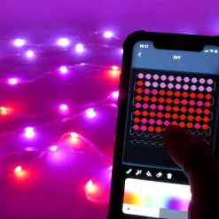 Solistech Slimme Led Lichtsnoer 10 Meter - Rgb - Individuele Lichtpuntjes Instellen - 100 Leds - App Bediening - Ip65 Waterbestendig - Veel Slimme Opties - Usb Plugin - Kerstverlichting - Energiezuining & Duurzaam Online