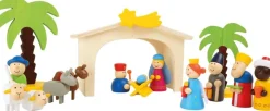 Small Foot Company Kerststallen>Small Foot - Playset Wooden Crib