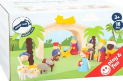 Small Foot Company Kerststallen>Small Foot - Playset Wooden Crib