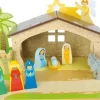 small foot Kerststallen> Speelset Kribbe Van Hout