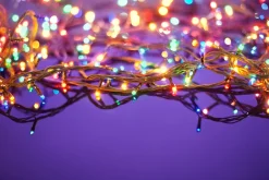 Luume Smart Gekleurde Kerstverlichting - 9 Meter Lang -Slimme Led Lichtslinger Voor Binnen En Buiten - 60 Ledlampjes - 16 Miljoen Kleuren Store