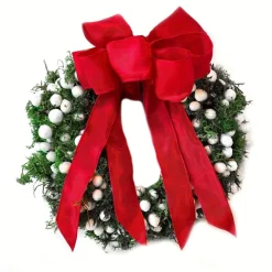 Dutch Flower Lady Kerstkransen>Sneeuwvlok Kerst Krans O [Winter - Kerst - Deurkrans - Hygge - Naturel - Chic - Luxury - Scandinavisch - Slow Living]