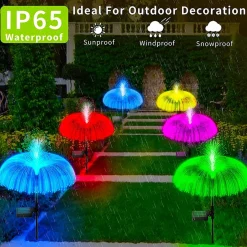 Merkloos’’ Solar Jellyfish Lamp - Tuinlamp - Led - Zonne-Energie - Veranderende Kleur - Solar Tuinlamp - Tuinlamp Zonne-Energie Cheap