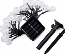 ’merkloos’ Solar Led Tuinverlichting - Slinger - 10 Meter 50 Led Clearance