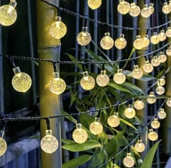 ’merkloos’ Solar Led Tuinverlichting - Slinger - 10 Meter 50 Led Clearance