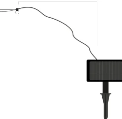 Rextech Solar Tuinverlichting Lichtsnoer Holly - 100 Leds - Warm Wit Licht - Op Zonne-Energie Hot